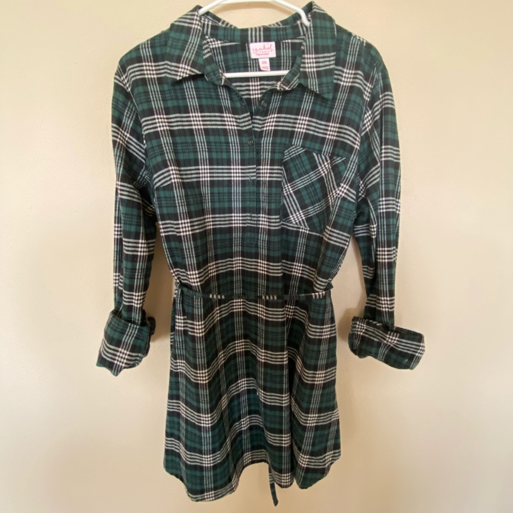 Material flannel top *adjustable*